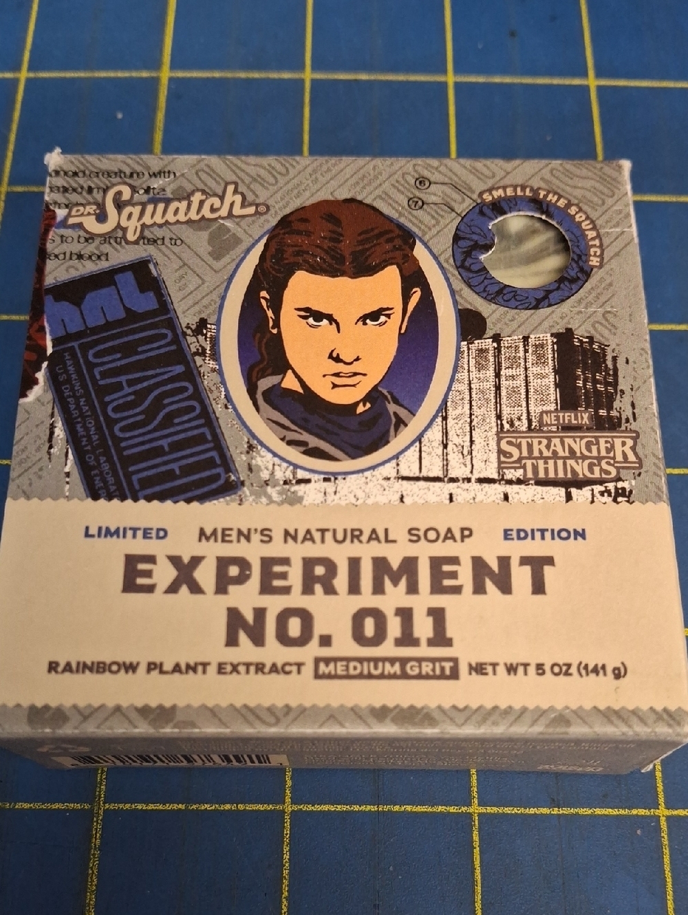 Dr. Squatch Stranger Things Experiment No 011 Bar Soap 141g NWT